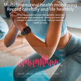 COLMI-P71 Smartwatch para homens e mulheres, chamada por voz, monitoramento de saúde, IP68 impermeável, notificação inteligente, assistente